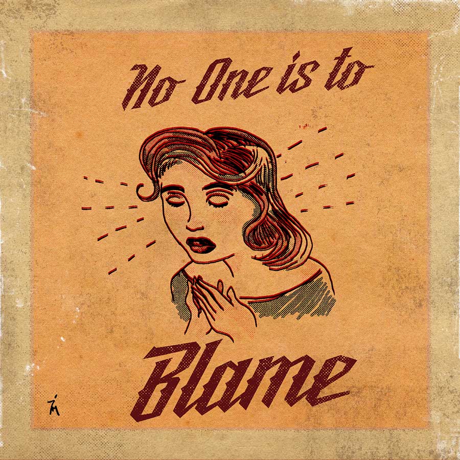illustration titled: No One is To Blame.