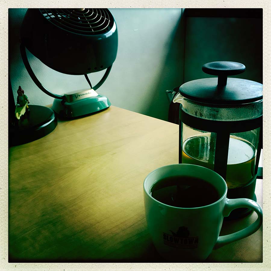 photo of coffee and a coffee press. Vancouver British Columbia, Canada
