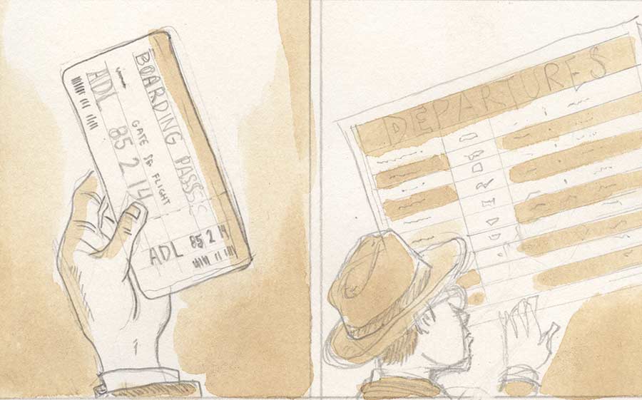 preview teaser image for comic book page, Speak Softly number 5