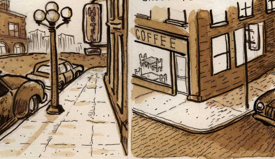 teaser image for comic book page, Speak Softly number 6