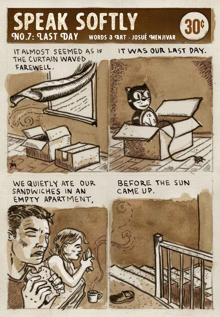 Speak Softly comic book page. This is page 7 of 10.