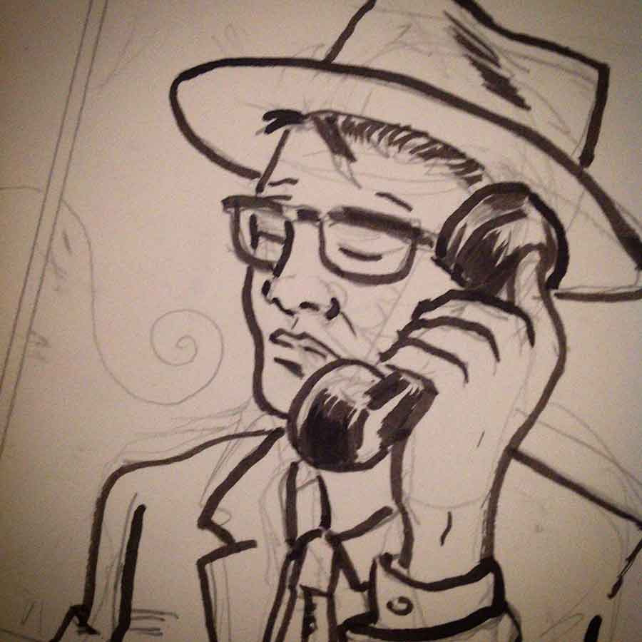 close up of pages 10 from Speak Softly comic strip.