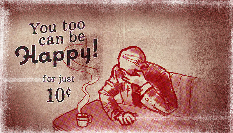 illustration titled: Bitter Cup