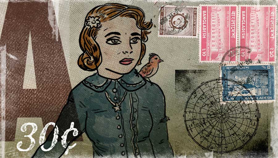 Illustration titled; The Quiet One