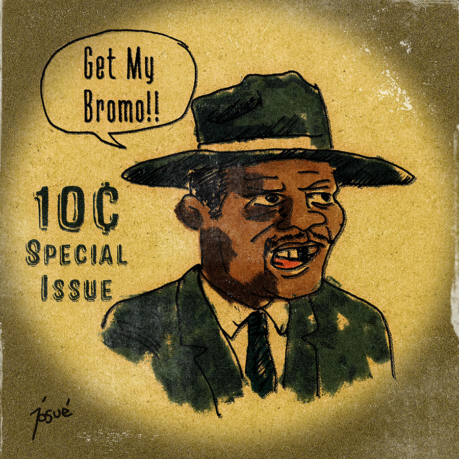 Illustration titled: Bromo