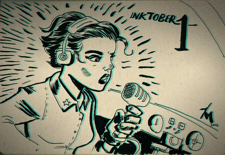 Illustration for Inktober 2016