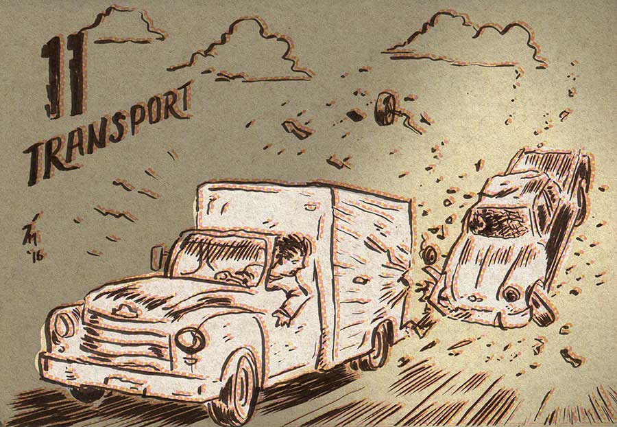 Illustration for Inktober 2016 number eleven.