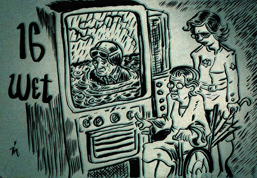 Illustration for Inktober 2016 number sixteen.