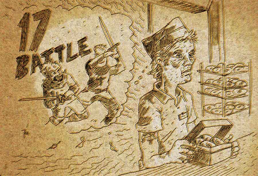 Illustration for Inktober 2016 number seventeen.