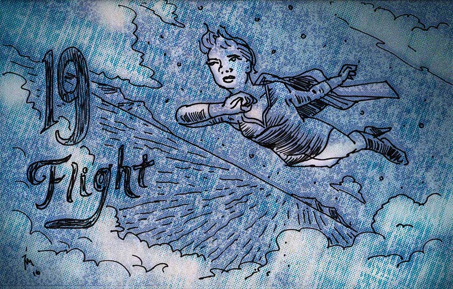 Illustration for Inktober 2016 number nineteen.