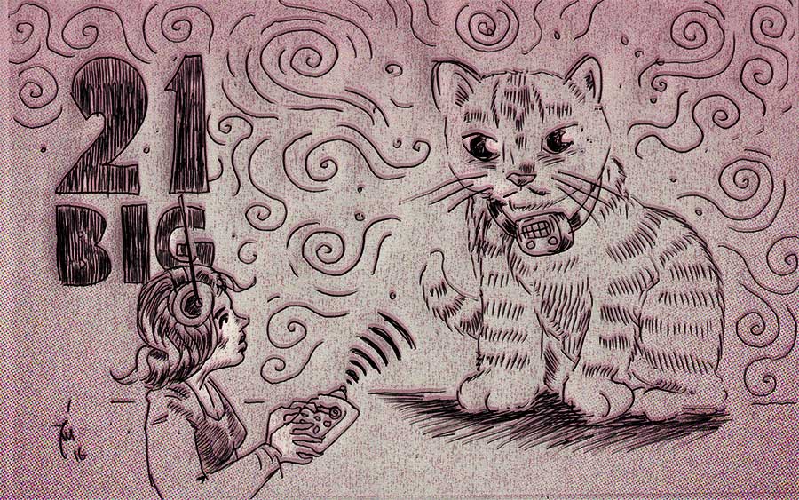 Illustration for Inktober 2016 number twenty one.