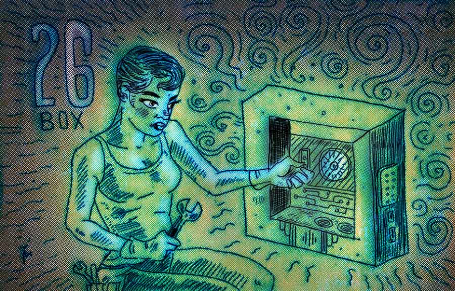 Illustration for Inktober 2016 number twenty six.