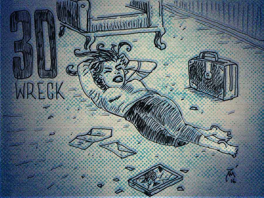 Illustration for Inktober 2016 number thirty.