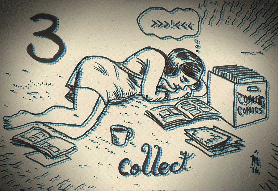 Illustration for Inktober 2016 number three.