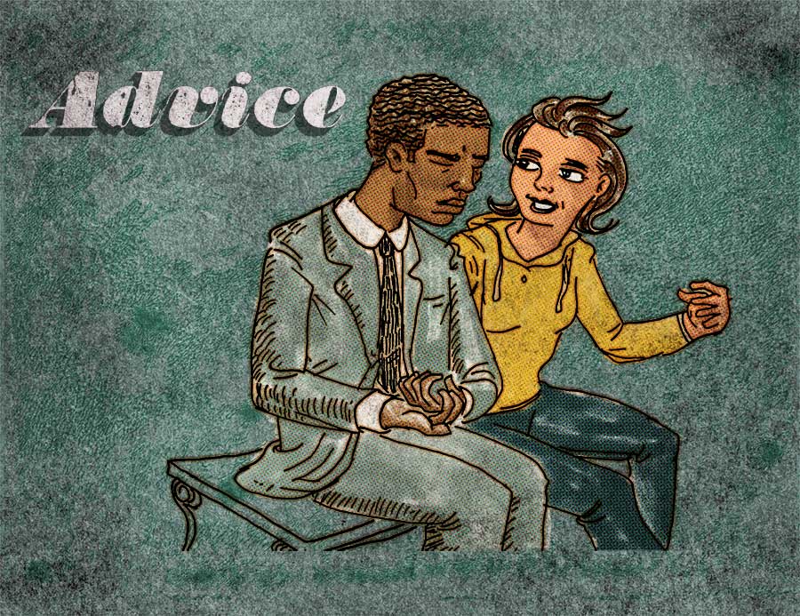 illustration titled Advice.