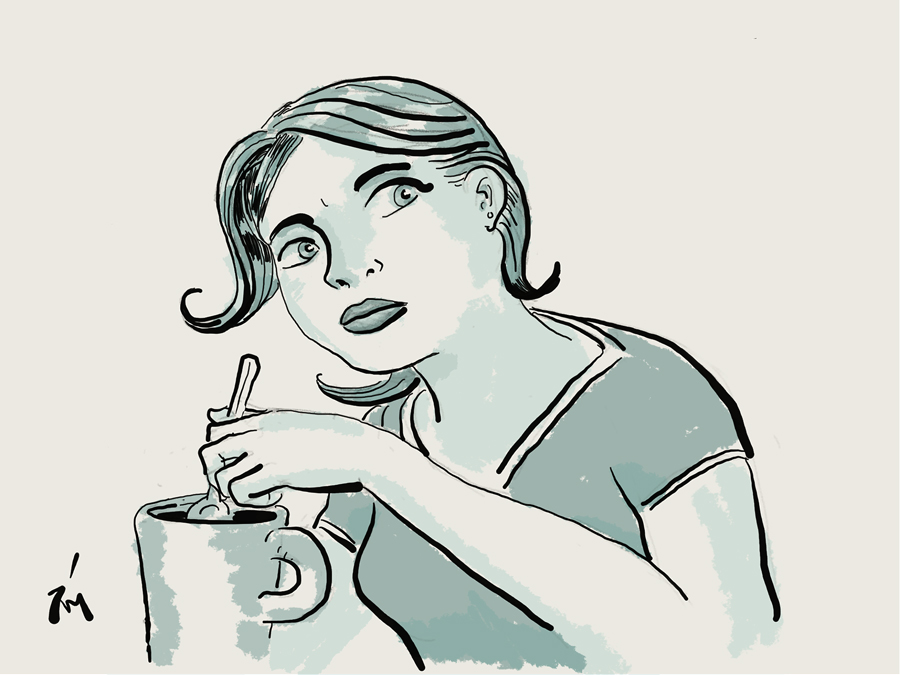 illustration titled Paper Dreams-colour.