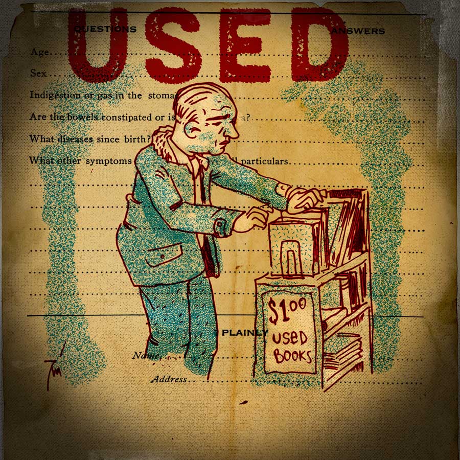 illustration titled Used Books.