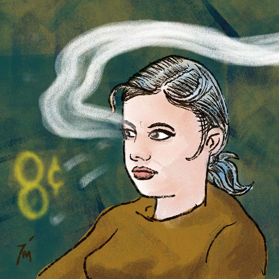 illustration title: Day Dream.