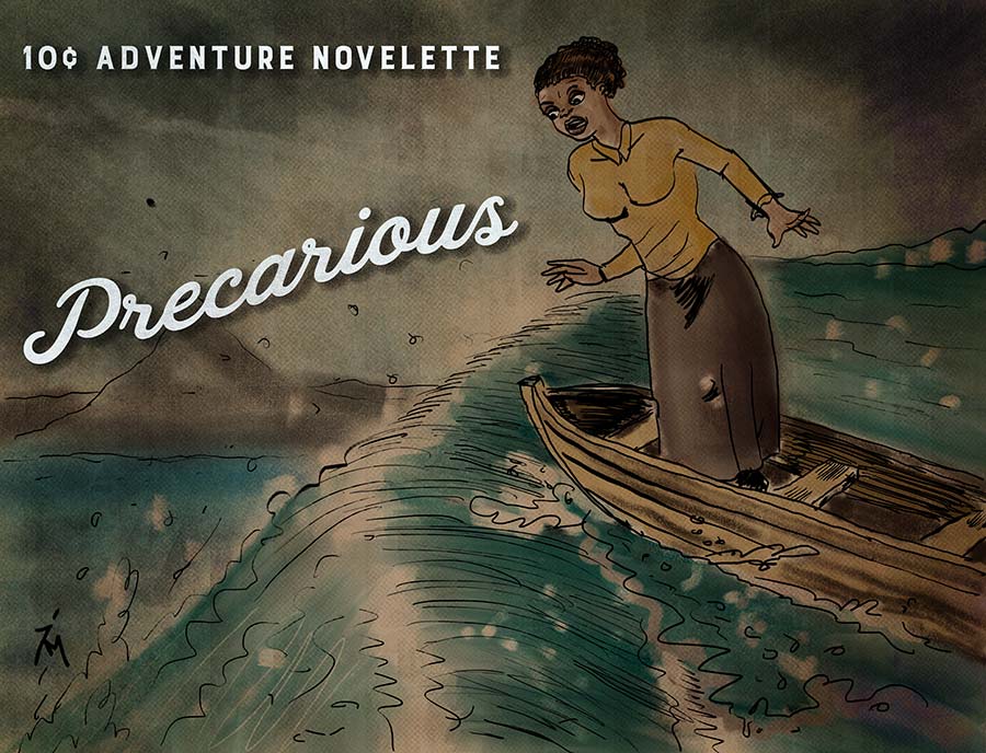 illustration titled: Precarious.