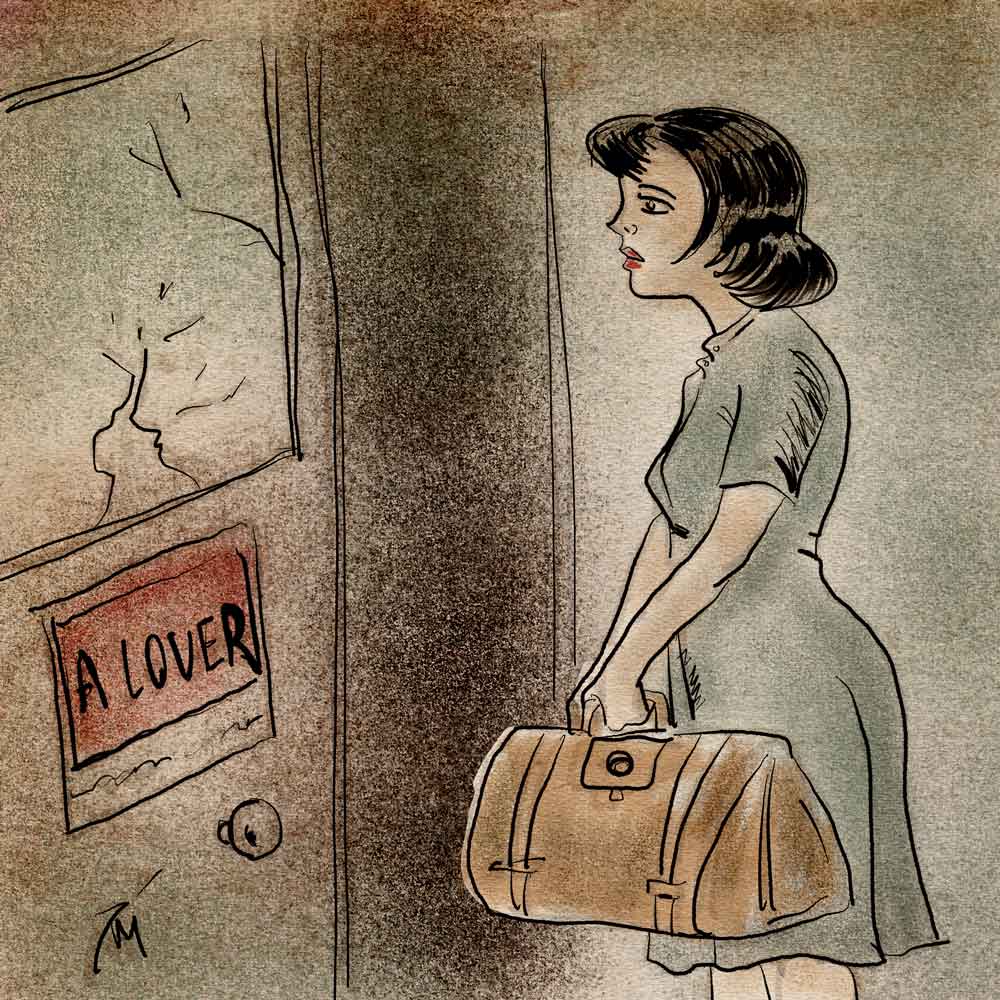 illustration titled: A Louer