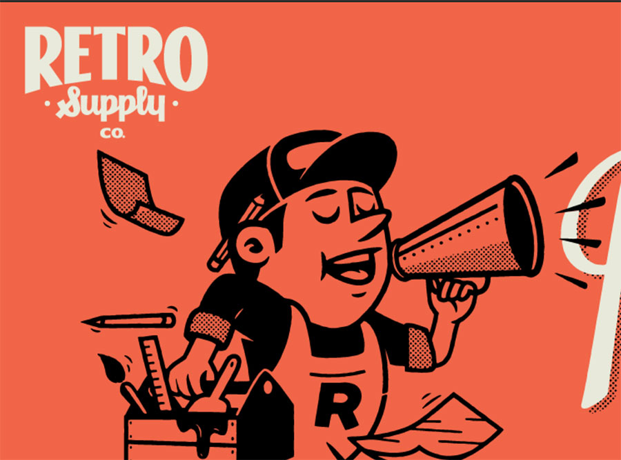 Image of RetroSupply site.